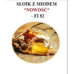 FI 82 SŁOIK Z MIODEM *NOWOŚĆ ***10SZT